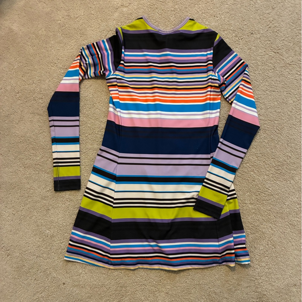 Watskin Lou Dress in Variegated Stripe, Size M - Picture 4 of 6